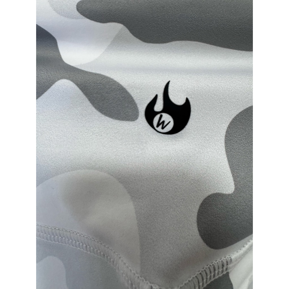 Women’s Werk Dance-wear White Camo Leggings XS - Picture 7 of 11